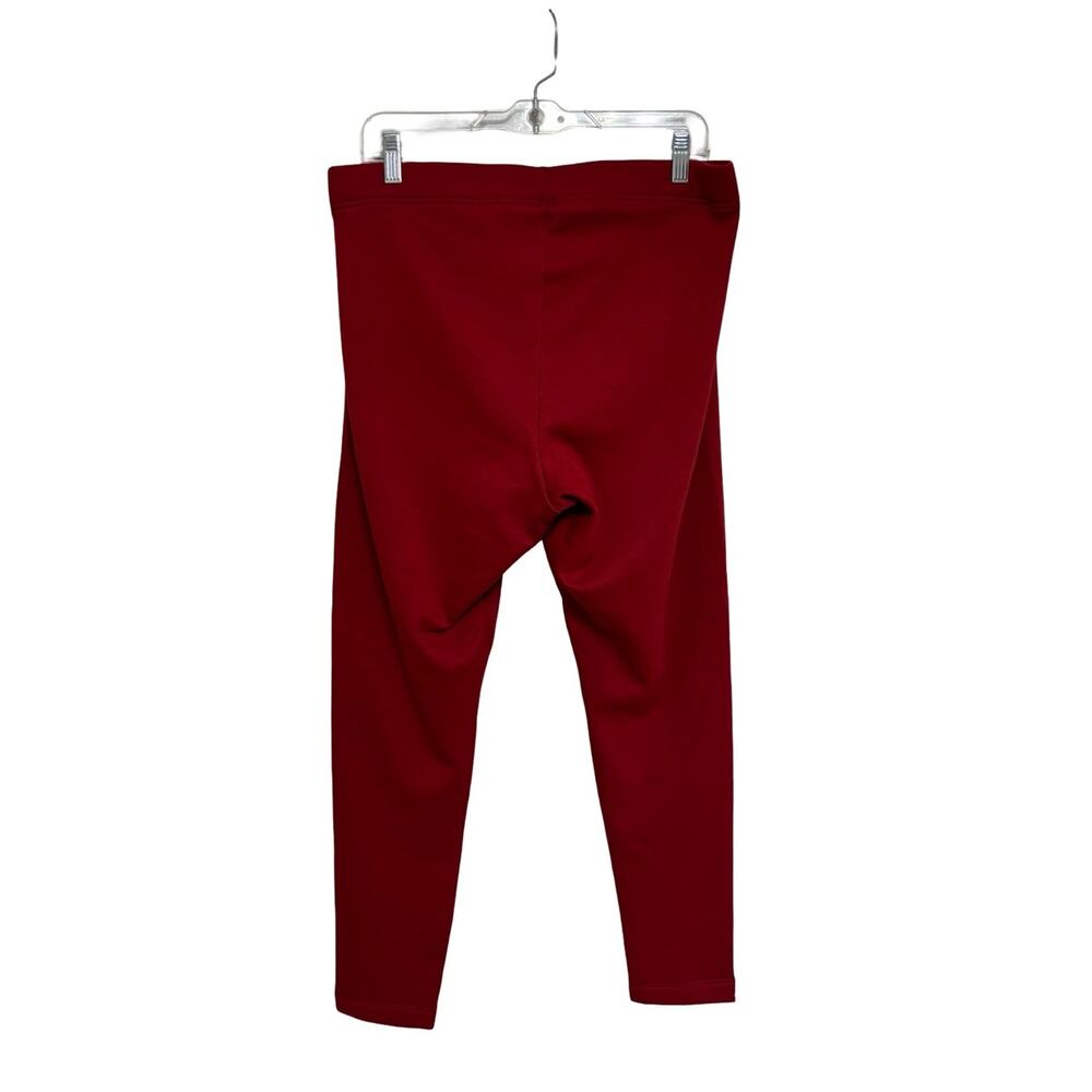 NEW Old Navy High-Waisted Fleece-Lined Fashion Layering Leggings in Red -Size XL - Picture 2 of 5